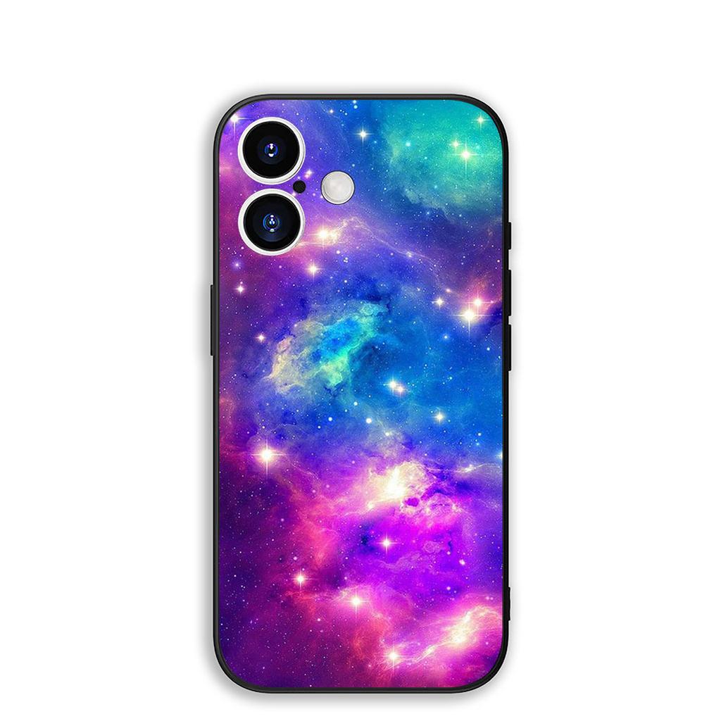 Cover for Samsung Galaxy S22 S21 S20 Fe Ultra S9 Plus + A13 A22 M21 M31 M55 M15 Protective Phone Case Universe Galaxy Stars Moon