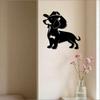Personalized Metal Wall Art Dog Decor Christmas Halloween Gift