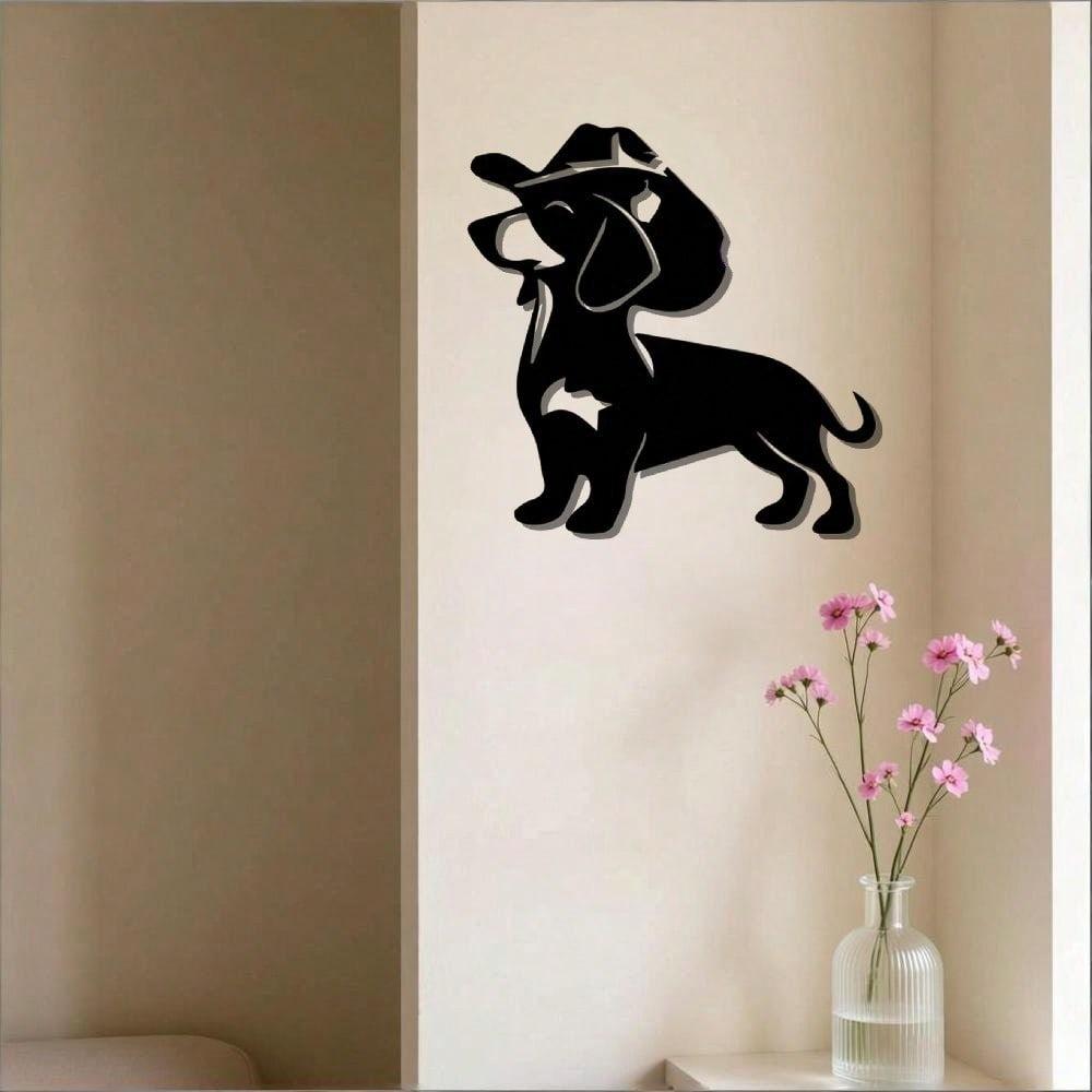 Personalized Metal Wall Art Dog Decor Christmas Halloween Gift