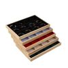 Bamboo & Wood Jewelry Display Tray for Rings, Necklaces, Bracelets, Watches, & Bangles