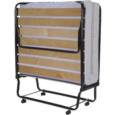 SEDAC Klappbares Zusatzbett 17 Latten 90x190cm + Schaumstoffmatratze 10cm