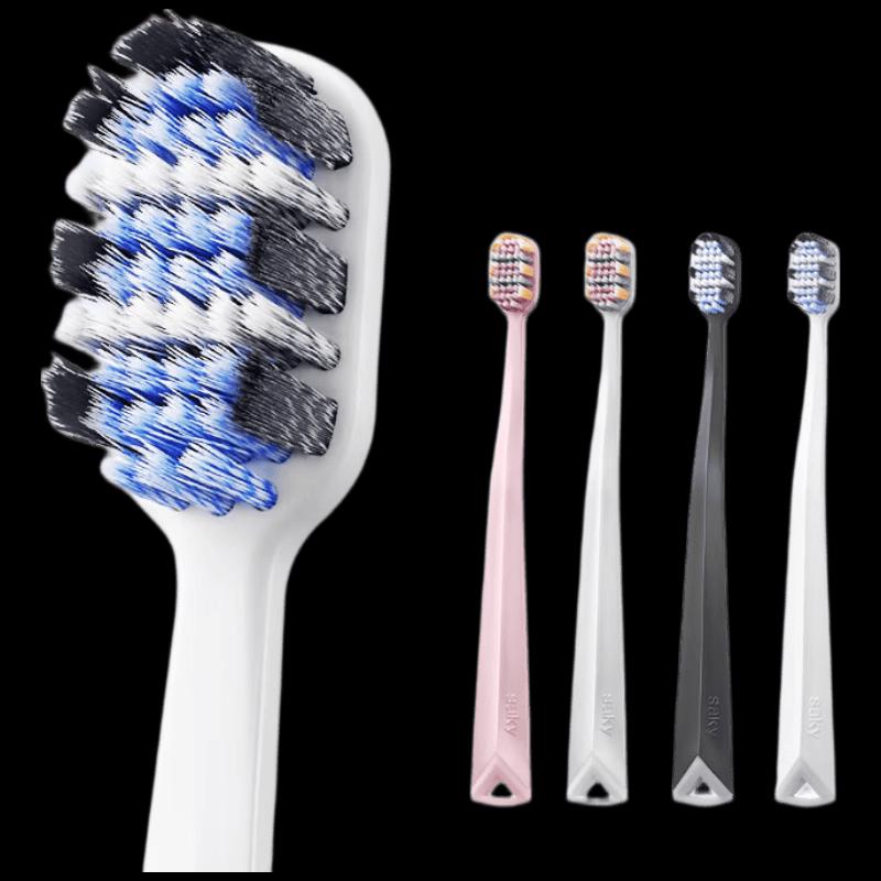Shuke Adult Soft Bristle Wide Head Toothbrush, 12-Pack