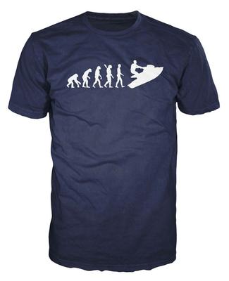 Jet Ski Evolution Funny Jetski Pwc Watersport Wakeboard T-Shirt