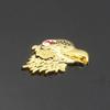 Car motorcycle personalized modification car logo metal skull ghost head eagle wings decorative car sticker scratch sticker