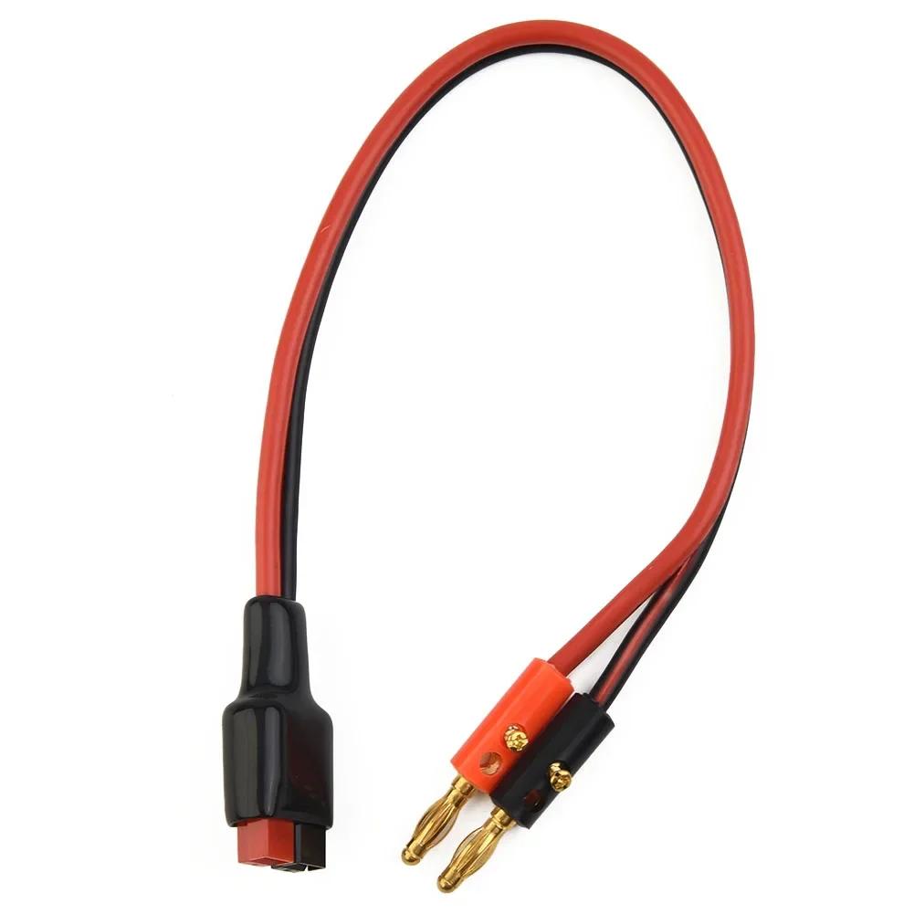 30A Adapter Cable with 4mm Banana Connector 12AWG Wire 30cm Length Crafted for Dependable Electrical Connections