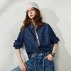 Women's 2026 Autumn Loose Workwear Denim Shirt