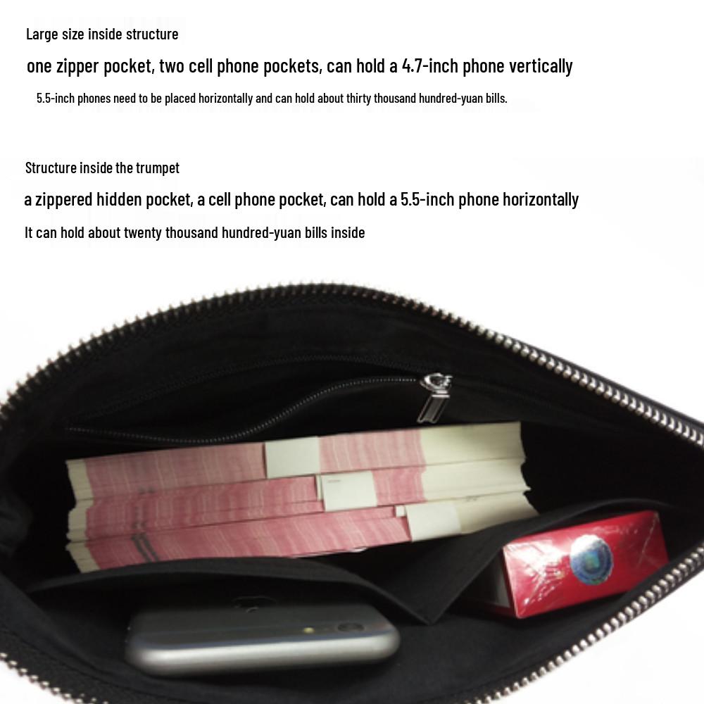 Wasserdichte Canvas-Clutch für Damen und Herren