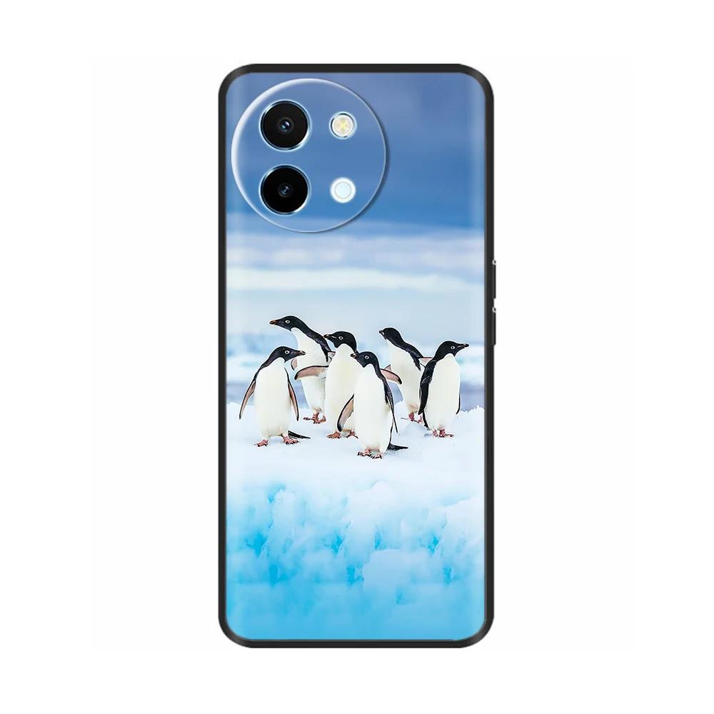 For Vivo Y38 5G Phone Case Cute Fashion Heart Flowers Cases For Vivo Y18 Soft Silicone Bumper Cover For Vivo Y18E Fundas Shells