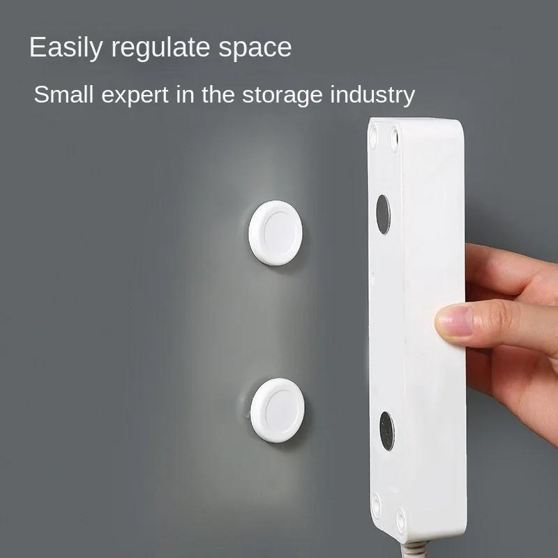 Wall Mount Adhesive Remote Control Holder Strong Hold Tv Remote Holder for Home Office Magnetic Remote Control Holder