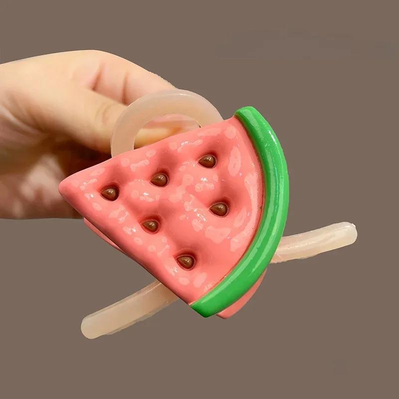 Neue mittlere Früchte Haarklammern Clip für Frauen Mädchen PC Zitrone Erdbeere Kreuz Fang Krabbenklemme Kopfschmuck Zubehör Sommer Herbst