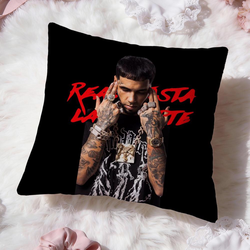 

music RReal Hasta La MuerteS Cushion Cover Premium Comfort Reversible Pillow Cove -Two in One Design for Any Room & Car Interior 30cmx30cm
