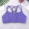 Große Mädchen Criss Cross Straps Back Stage Performance BH Ballett Tanz Ballsaal Training Workout Crop Top