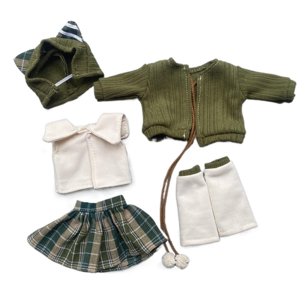 Sweater Coat 30cm Doll Clothes Fashion Doll Accessories Cute 1/6 BJD Doll Outfit Set  Girl Toy Gift