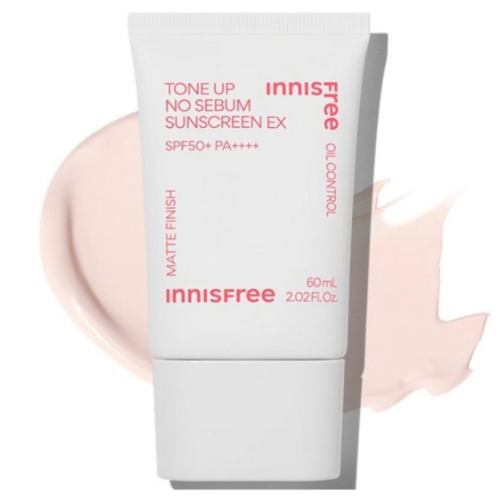 Innisfree Tone-Up No-Sebum Sunscreen EX SPF50+ PA++++ 60ml