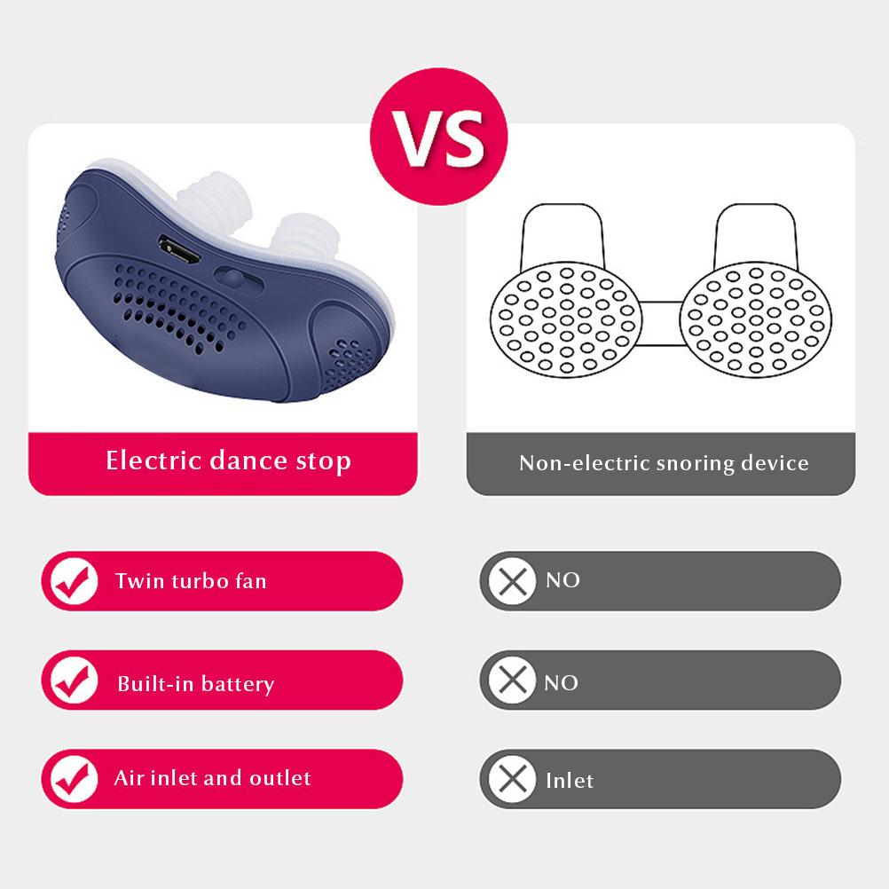 Anti Snoring Device Anti Snoring Solution Electric Stop Snoring Aids for Men and Women