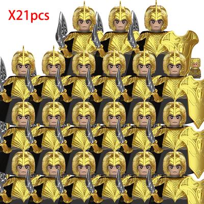 Herr der Ringe Elfen Orks Armee Zwerg Rohan Mini Action Spielzeugfiguren Bausteine Montage Spielzeug für Kinder Geburtstagsgeschenk
