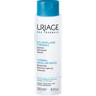 Uliage Thermal Cleansing Water for Dry Skin 250ml Face Care Other Brands After Blending Well with Eye Makeup and Foundation While Skin Is Dry, Ge