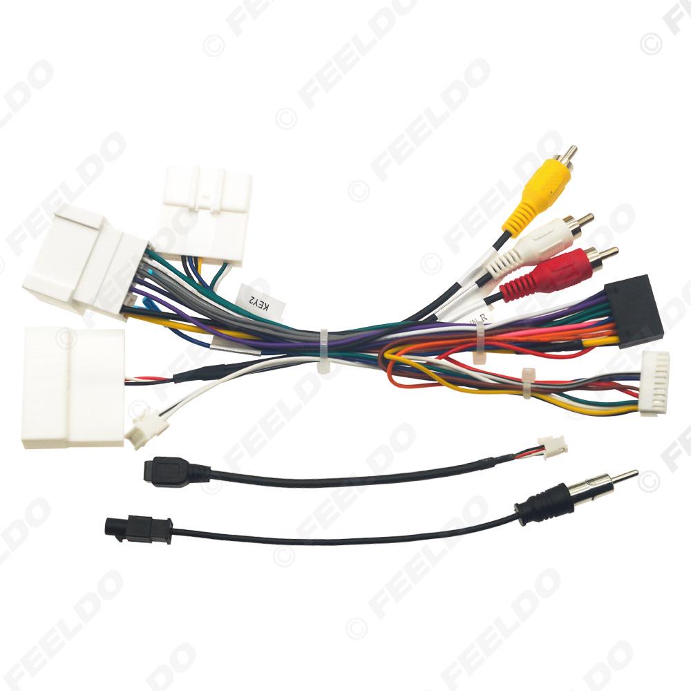 

Compatible Power Cord & Protocol Box for 18-pin Mercedes-Benz Smart Android Large Screen Navigation