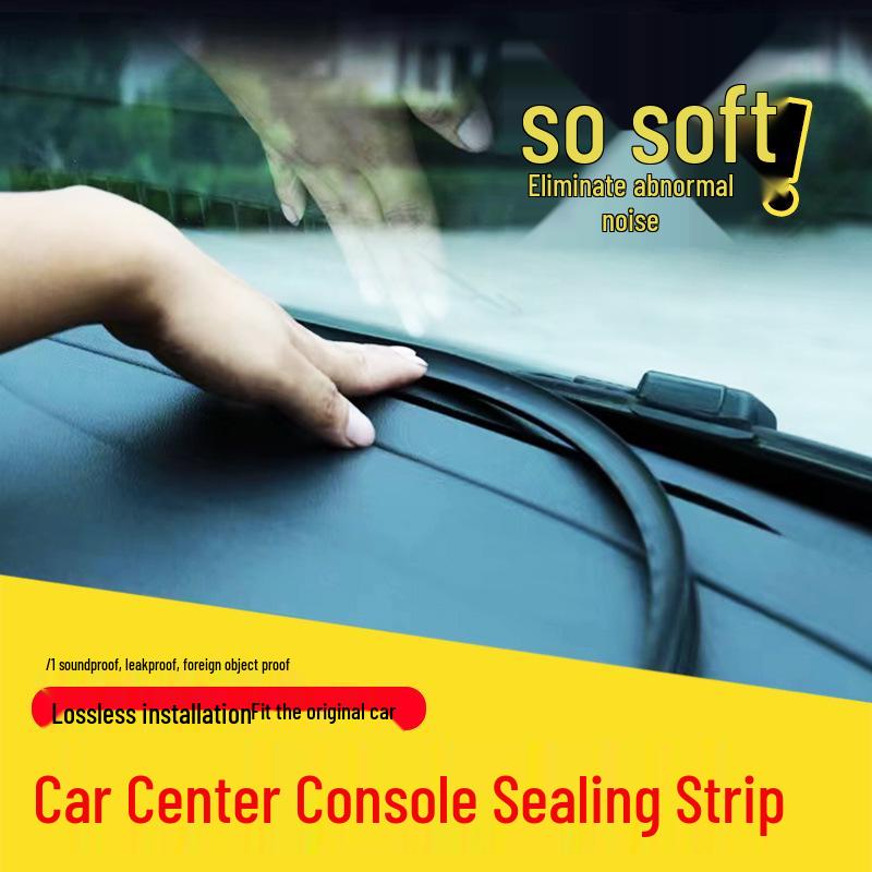 Těsnicí lišta na palubní desku auta, čelní sklo, zvukotěsná a prachotěsná