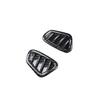 Instrument L&R Air Outlet Vent Trim For Benz E-Class 2016-2021 ABS Carbon Fiber