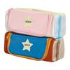 Desktop Storage Korean Star Pencil Bag Multiple Pockets Layers Stationery Storage Bag  Boys Girls
