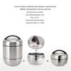 Lunch Box, Insulation Bento Lunch Box 4 Layer Stackable Compartment Stainless Steel Lunch Container for Outdoor Travel, Box