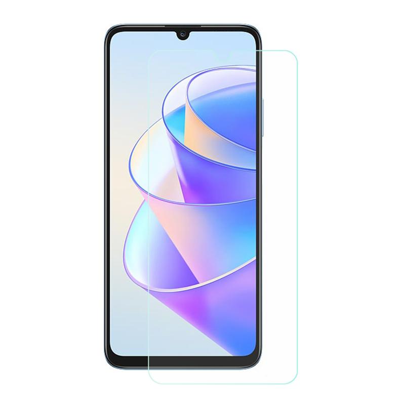 

For Honor X7a 5G Anti-fingerprint Tempered Glass Film 0.3mm Arc Edge Ultra Clear Shatterproof Screen Protector Type A