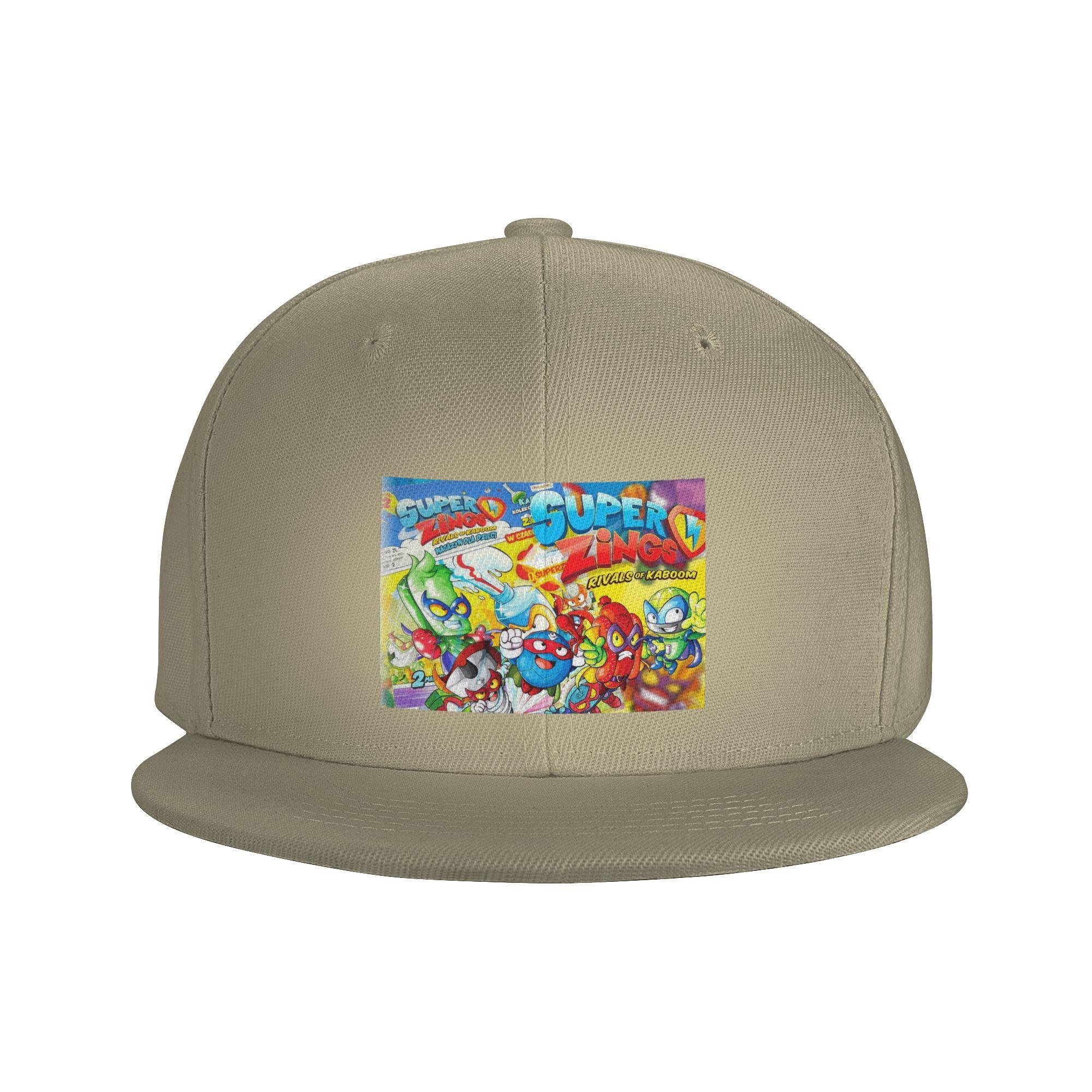 

New Super Zings Cartoon Game Superzings Baseball Caps Snapback Fashion Baseball Hats Casual Casquette Outdoor for Unisexs Womens One Size