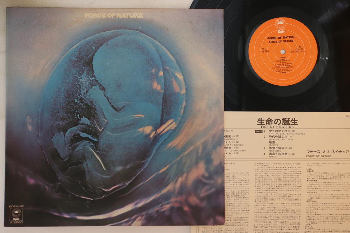

LP Record FORCE OF NATURE - Force Of Nature ECPM82 EPIC 1974 Japan Soul/Funk Used