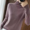 Maglione da donna a collo alto ispessito autunno e inverno manica lunga pullover maglione lavorato a maglia ampio