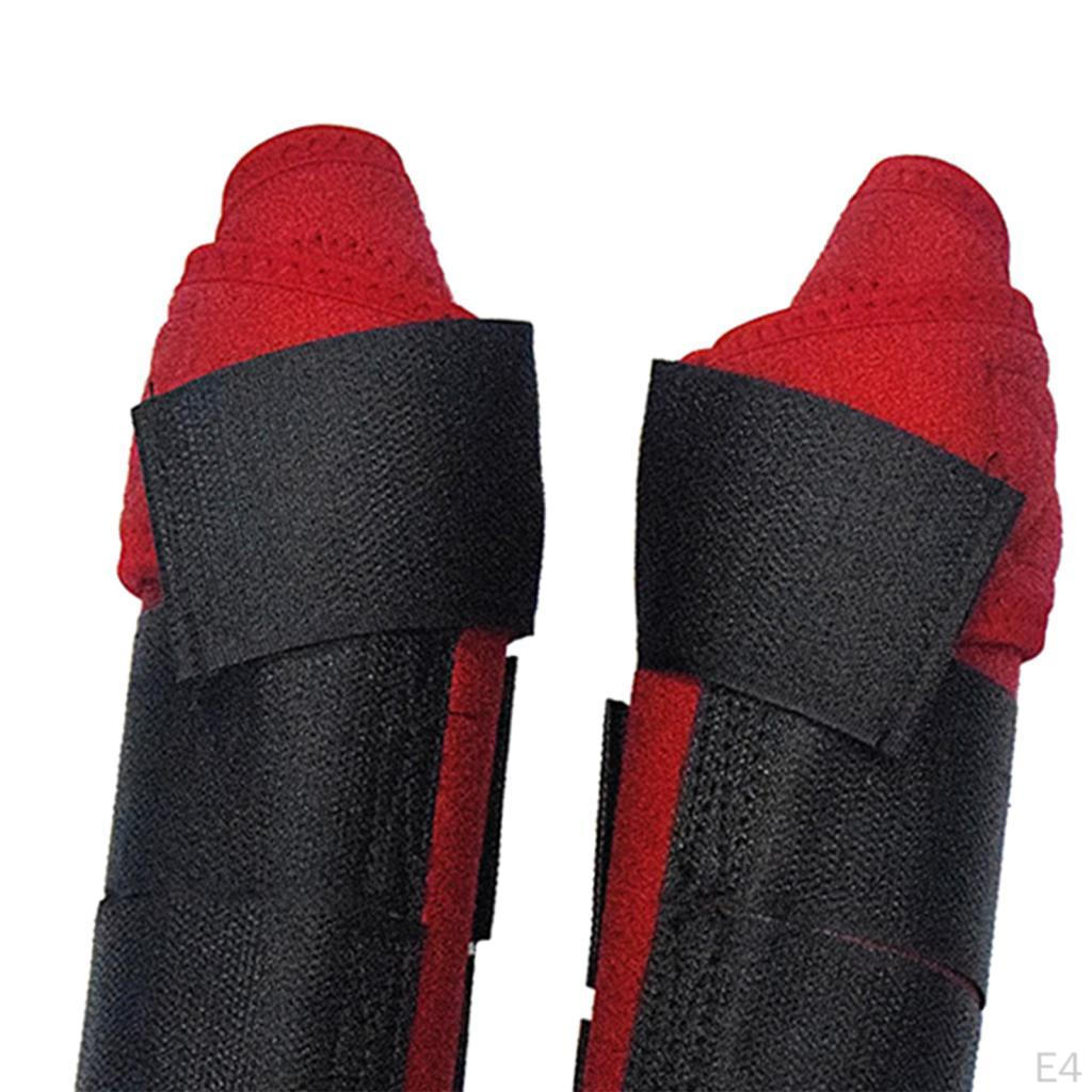 1 Leg Boots Equestrian Front Hind Tendon Boot Horse Training Jumping Protective Gear