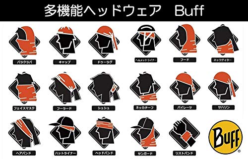 Buff Merino Lightweight Neckwear, Warm, 100% Merino Wool, Over 10 Ways To Wear It, 330079, Solid Black