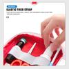 1pc Red First Aid Kit Emergency Survival Bag Handbag Trauma Bag Compact Rescue Tote Bag Portable Medicine Storage Bag
