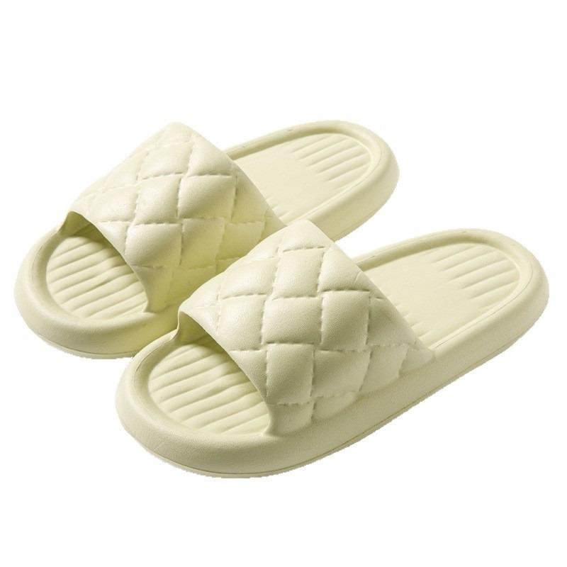 EVA thick-bottomed cool slippers women's summer non-slip and deodorant indoor home silent cool slippers can be worn outside