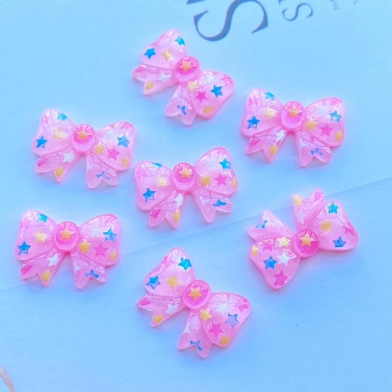 

20Pcs New Mixed Lovely Bow Flat Back Resin Scrapbooking DIY Jewelry Craft Decoration Accessories J32