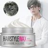 100g Women Men Silver Grey Dynamic Modelling Wax Hair Styling Mud Water Gel
