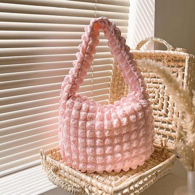 Bolsa Pequena Quadrada Chic Com Design Xadrez Moderno Para Uso Diário Em Várias Cores