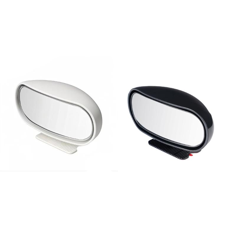 Motorcycle And Car Blind Spots Mirror Wide Angle Lens 360 Degree Rotation For Lane Changing Optimally Rear View Clear
