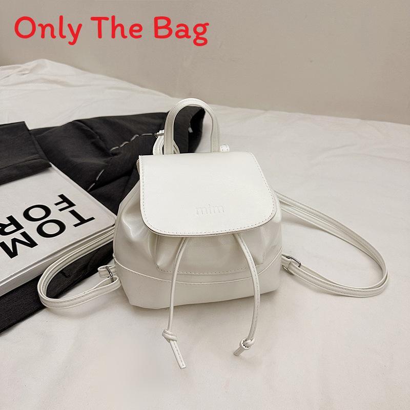 Pu Material Womens Fashion Casual Bucket Bag With Inner Pocket For Daily Use
