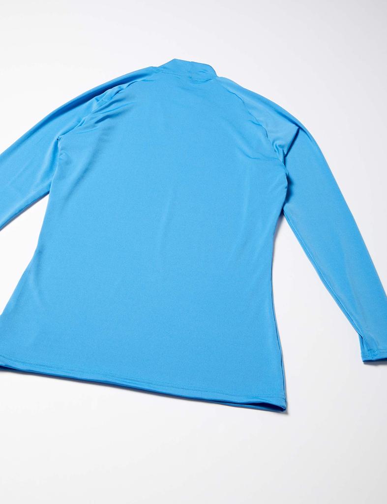 Mizuno Compression Dry Accelerator Bio Gear Training High Long UV 2021 Sax Size L Shirt, Neck, Sleeves, Sweat-Wicking, Quick-Drying, Stretch,