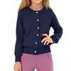 Children's Fashion Casual Cardigan Knitted Long Sleeve  Top