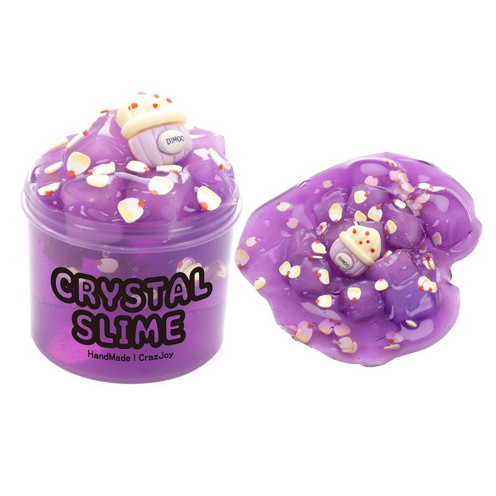 Cat Claws Crystal Slime Super Soft Crunchy Slime Glimmer Clear Slime  for Girls Boys