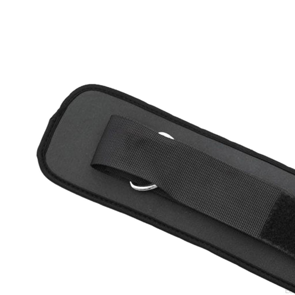 Alça de Tornozelo Ajustável para Acessórios de Máquina de Cabos, Cuff de Fitness para Exercícios de Pernas, Quadril