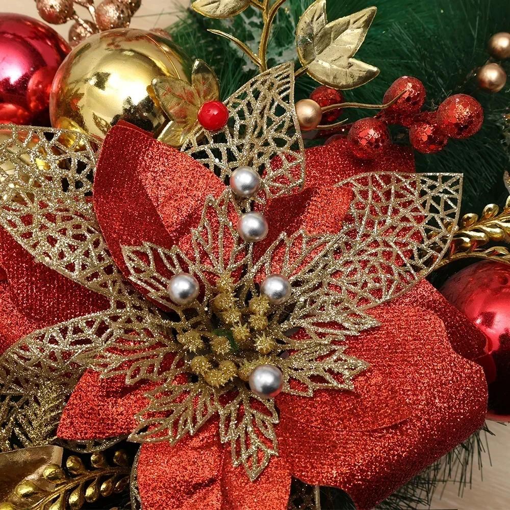 50/100Pcs Simulated Decorative Berries Christmas Artificial Flower Fruit Cherry Plants Home Christmas Party Decoration DIY Gift
