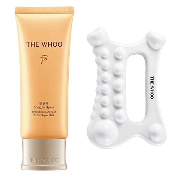 

The History of Whoo Gongjinhyang Intensive Firming Protein Repair Face & Neck Cream – Dual Action Lifting & Nourishing Care, Korean