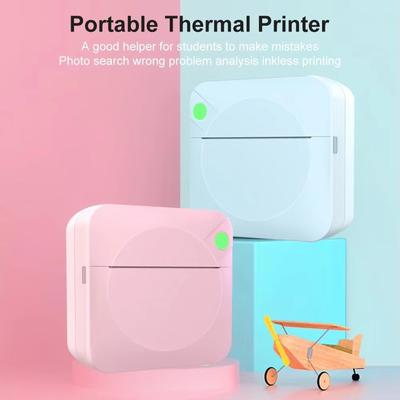 Portable Thermal Wireless Bluetooth Inkless Sticker Photo for Phone
