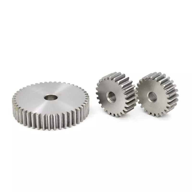1Pcs 1 Mod Spur Gear 12/13/14/15/16/17/18/19/20/21/22Teeth 45# Steel Thickne 10mm Flat Gear Metal Motor Pinion Transmission Gear