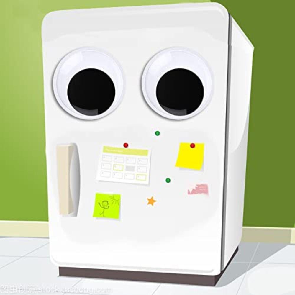 6 шт. Черные Черные Белые Глаза-гогли Гигантские Большие Липкие Глаза Глаза-гогли Рождественская елка