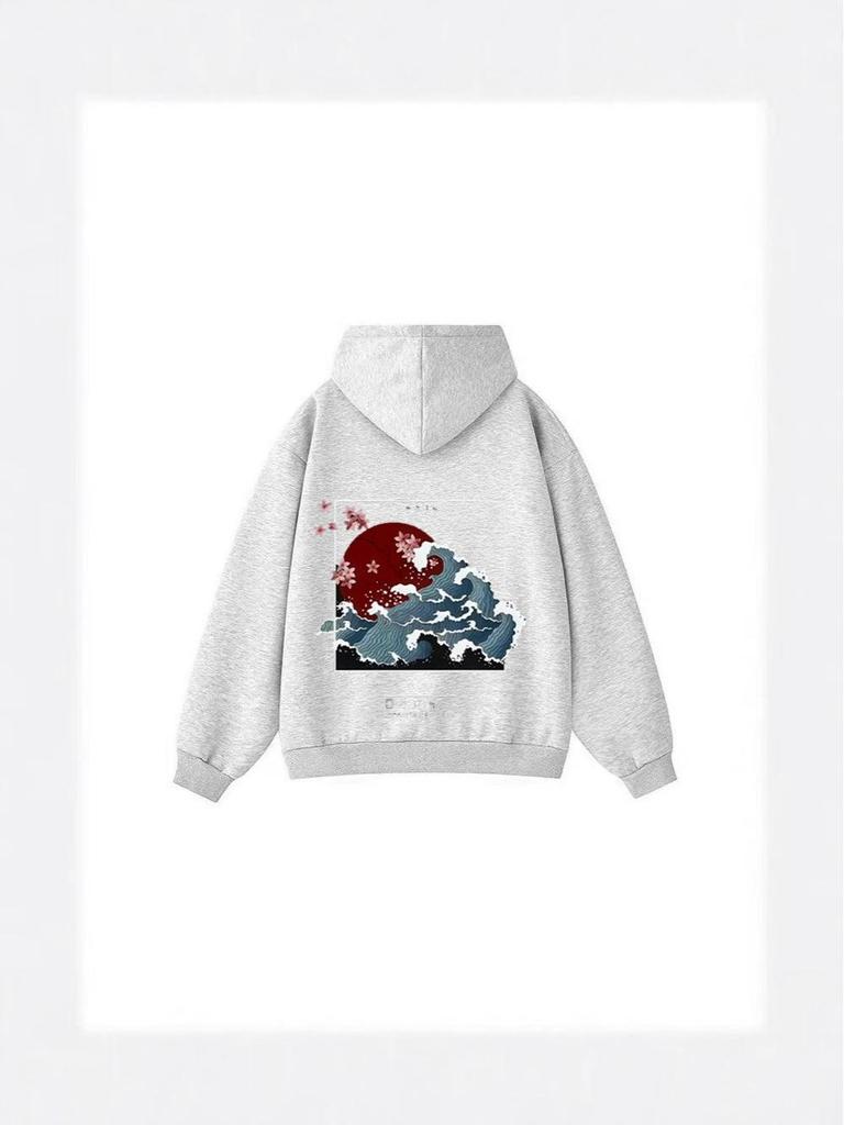 Unisex Trendiger Retro Reißverschluss Hoodie, Lässige Lockere Passform