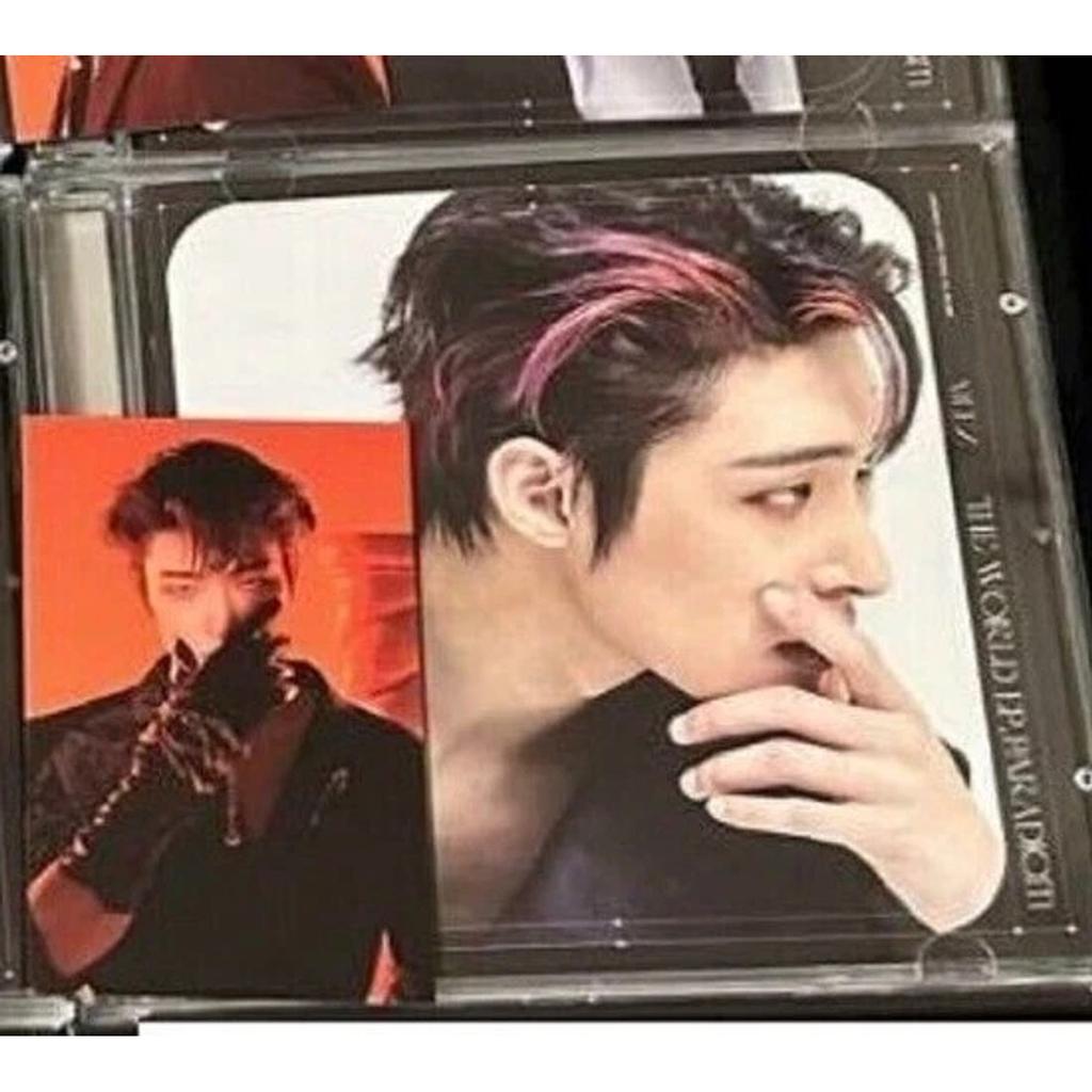 ATEEZ THE WORLD EP . PARADIGM SOLO ver CD + OFFIZIELLES FOTOKARTEN-SET VON TOWER RECORDS